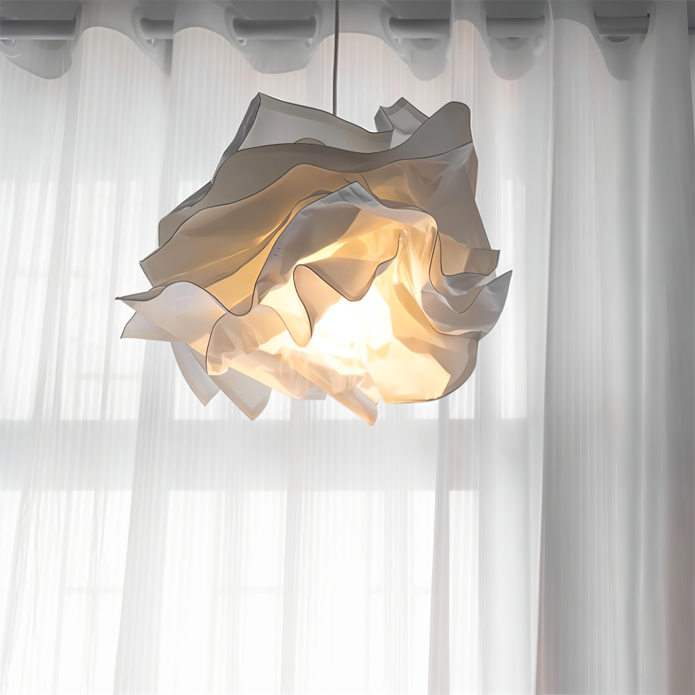 Creative Clouds Pendant Lamp – DIY Paper Ceiling Light with Artistic Appeal | Stornfield