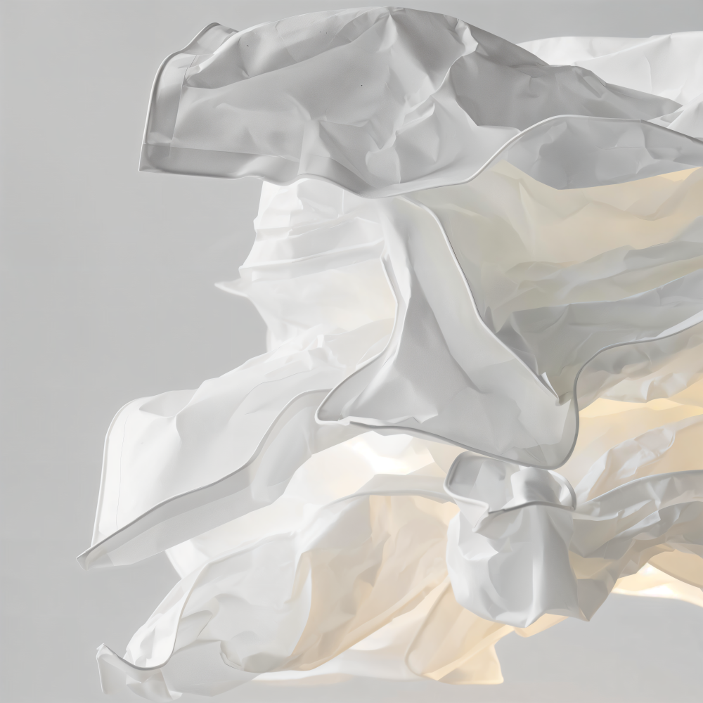 Creative Clouds Pendant Lamp – DIY Paper Ceiling Light with Artistic Appeal | Stornfield