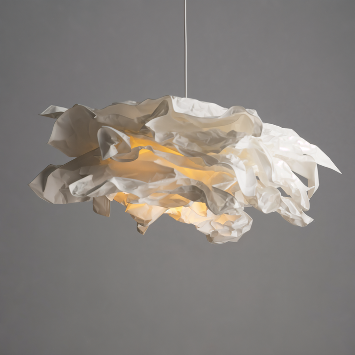 Creative Clouds Pendant Lamp – DIY Paper Ceiling Light with Artistic Appeal | Stornfield