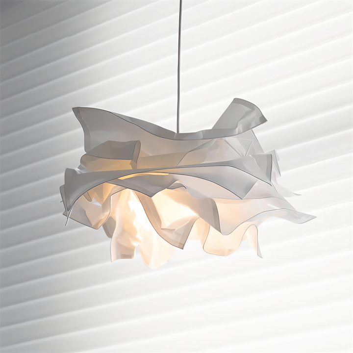 Creative Clouds Pendant Lamp – DIY Paper Ceiling Light with Artistic Appeal | Stornfield