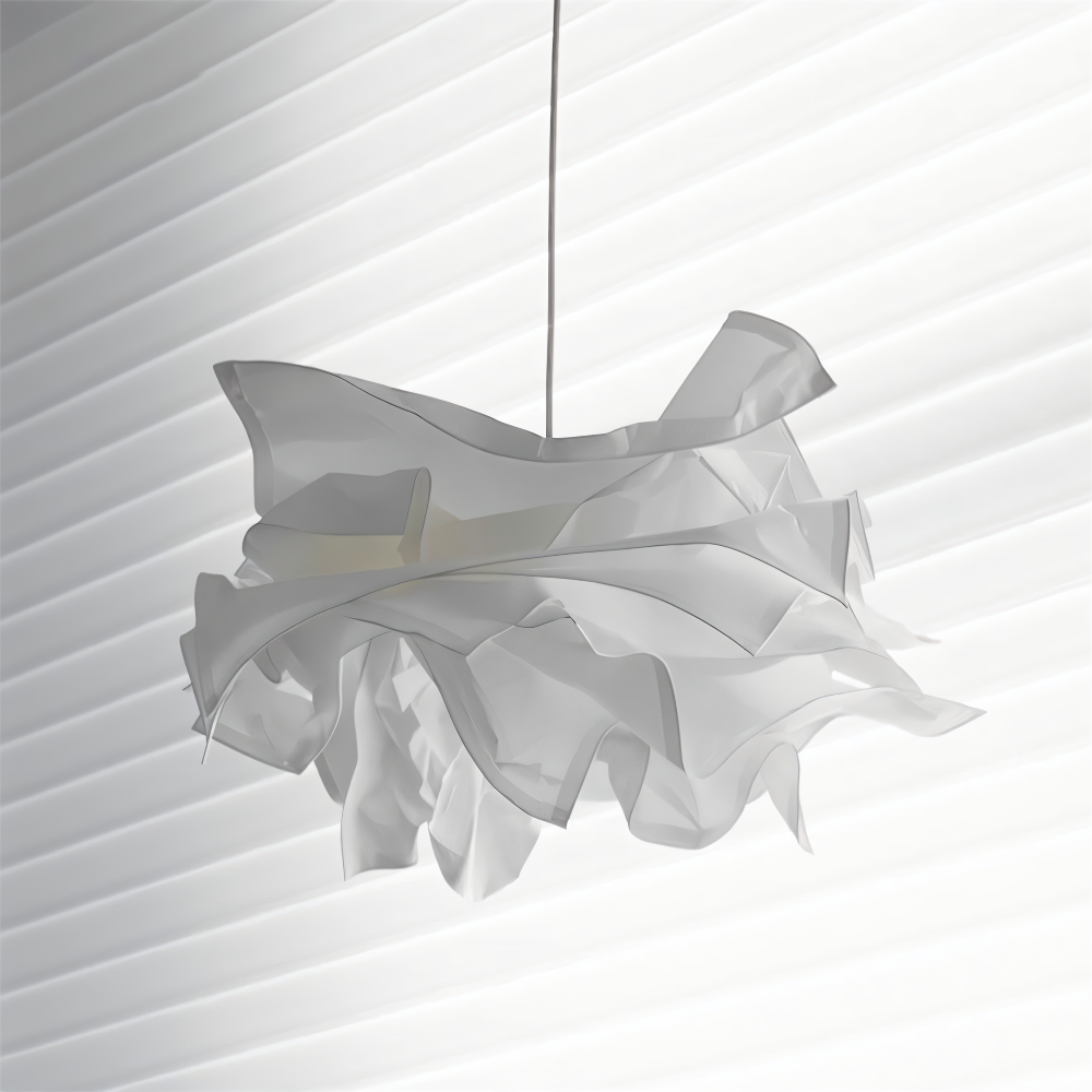 Creative Clouds Pendant Lamp – DIY Paper Ceiling Light with Artistic Appeal | Stornfield
