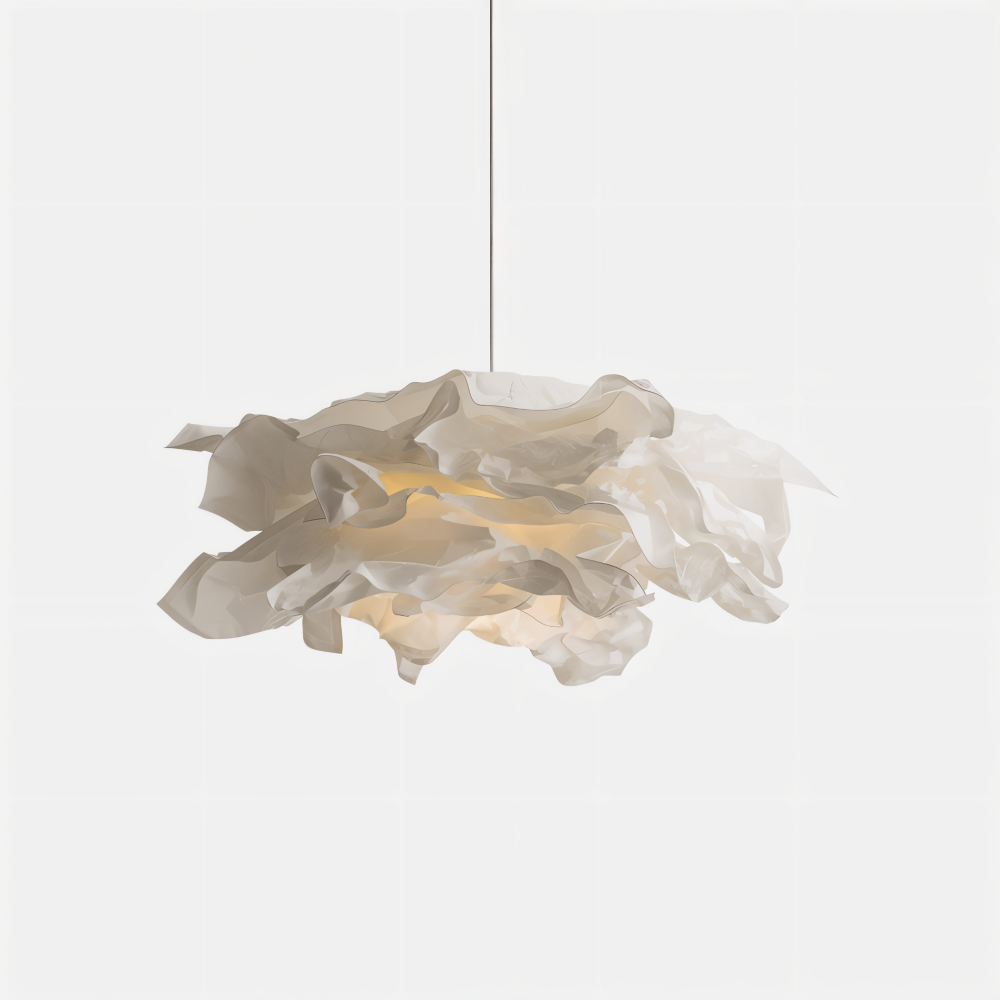 Creative Clouds Pendant Lamp – DIY Paper Ceiling Light with Artistic Appeal | Stornfield