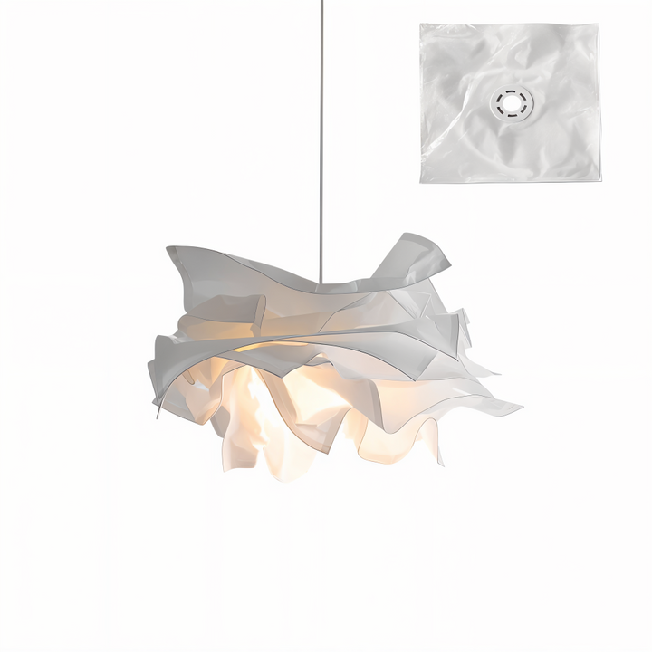 Creative Clouds Pendant Lamp – DIY Paper Ceiling Light with Artistic Appeal | Stornfield