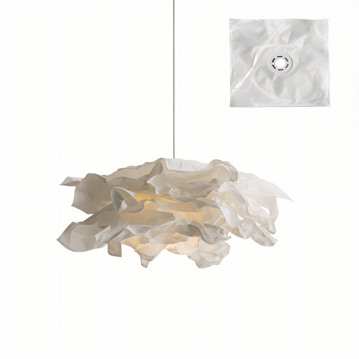 Creative Clouds Pendant Lamp – DIY Paper Ceiling Light with Artistic Appeal | Stornfield
