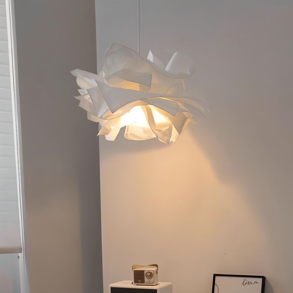 Creative Clouds Pendant Lamp – DIY Paper Ceiling Light with Artistic Appeal | Stornfield