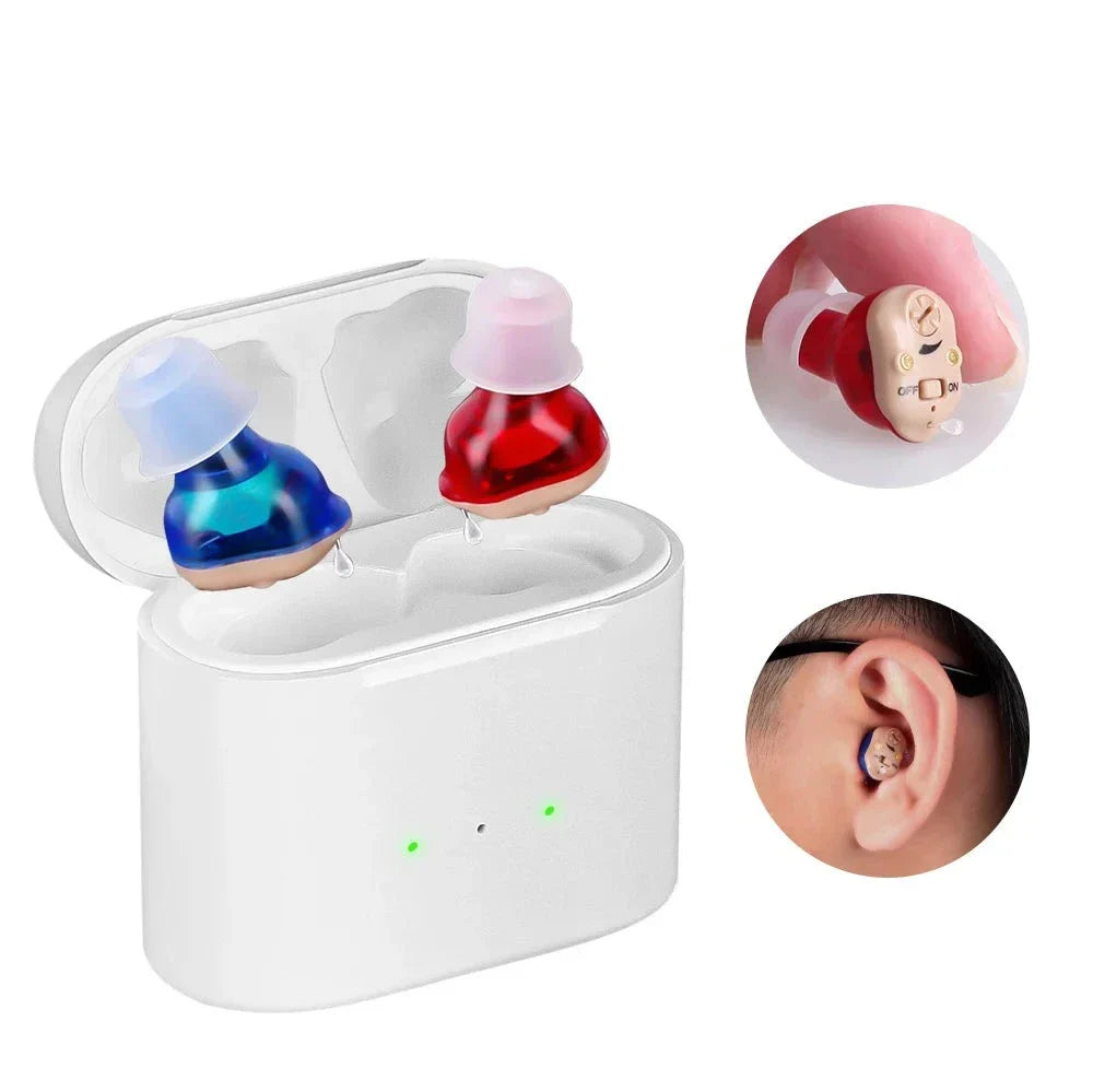 Stornfield | AUDIFINE | Hearing Aid for Seniors | Invisible Sound Amplifier