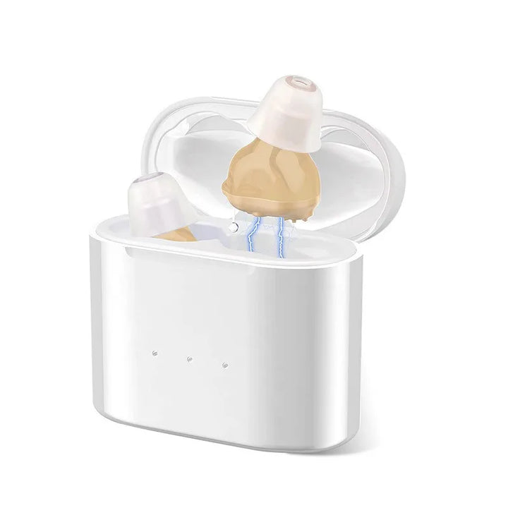 Stornfield | AUDIFINE | Hearing Aid for Seniors | Invisible Sound Amplifier