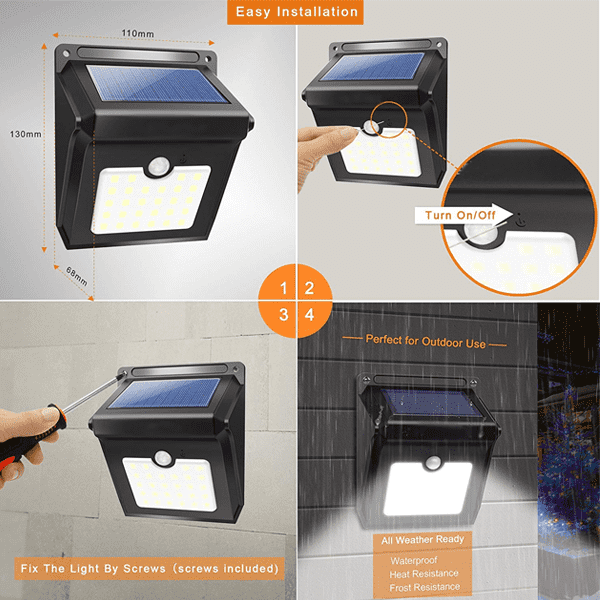 Outdoor Motion Sensor Lights | Stornfield