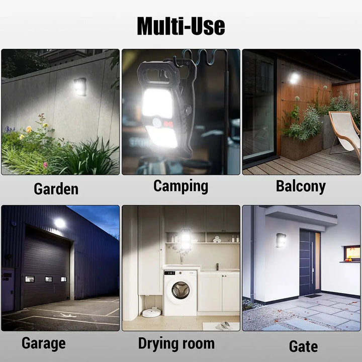 Stornfield | Outdoor Clip-On Solar Motion Detector Lights Waterproof
