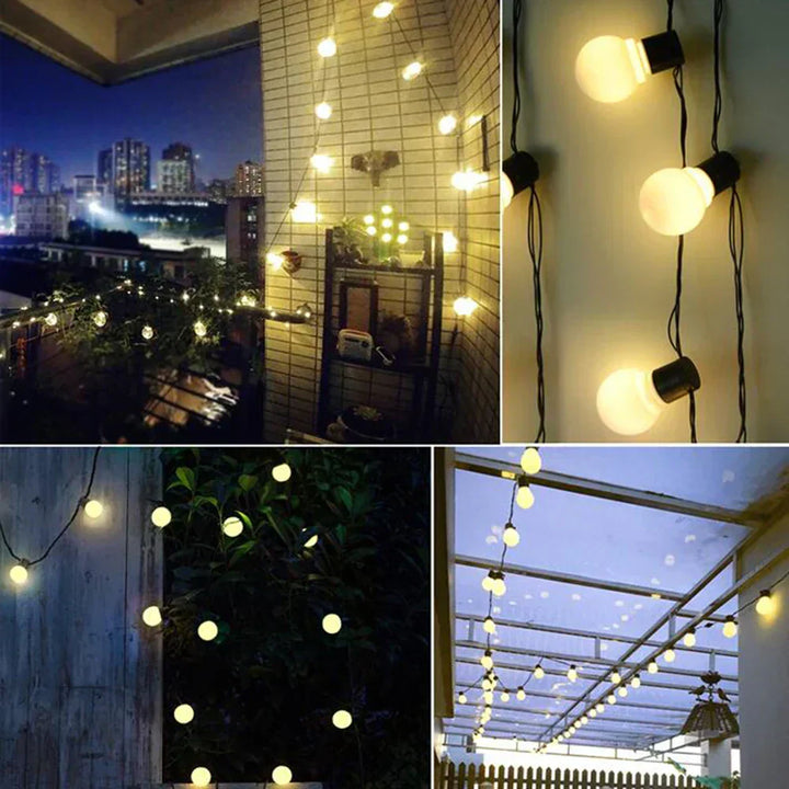 Stornfield | Waterproof Solar Garden Lights - Outdoor Lighting for Balcony and Terrace