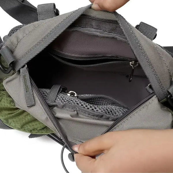 Stornfield | Waterproof Hiking Waist Bag – 5L Bum Bag with Zippered Pockets for Walking & Outdoor Adventures