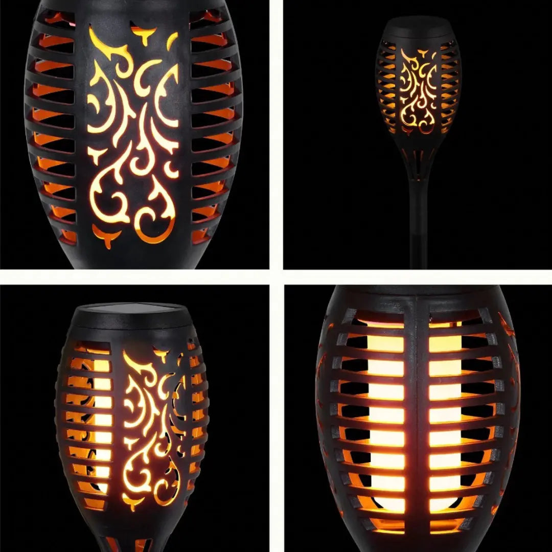 Solar-Powered LED Torches - SolarFlame | Stornfield