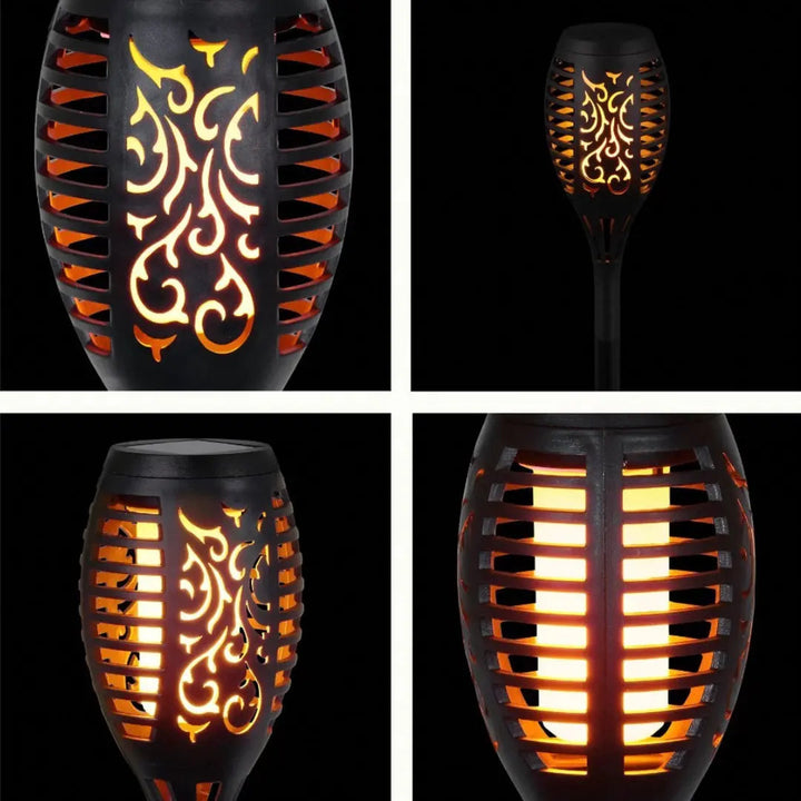 Solar-Powered LED Torches - SolarFlame | Stornfield