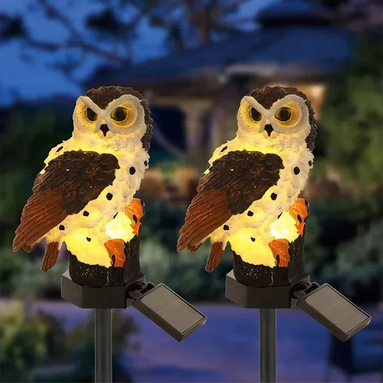 Enchanting Solar Owl Garden Light | Stornfield