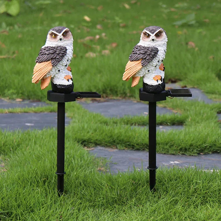 Enchanting Solar Owl Garden Light | Stornfield