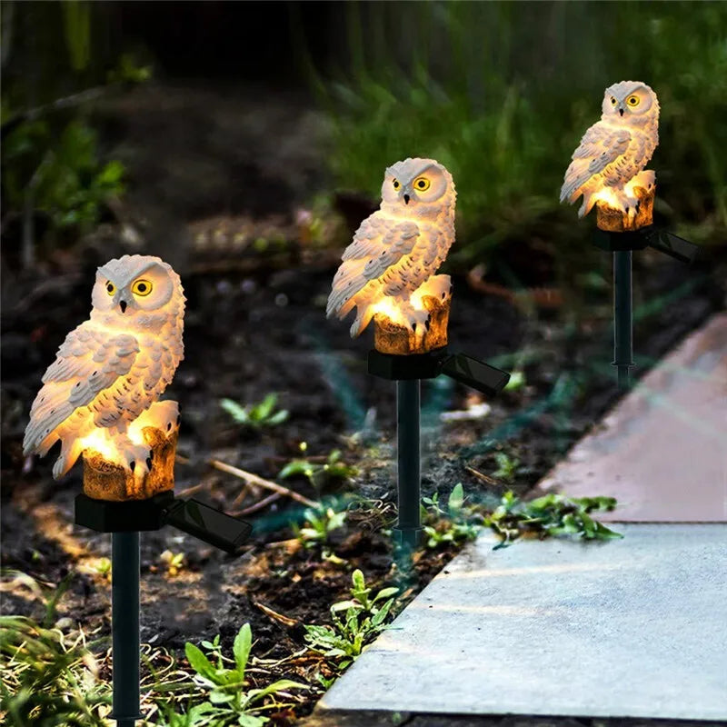 Enchanting Solar Owl Garden Light | Stornfield