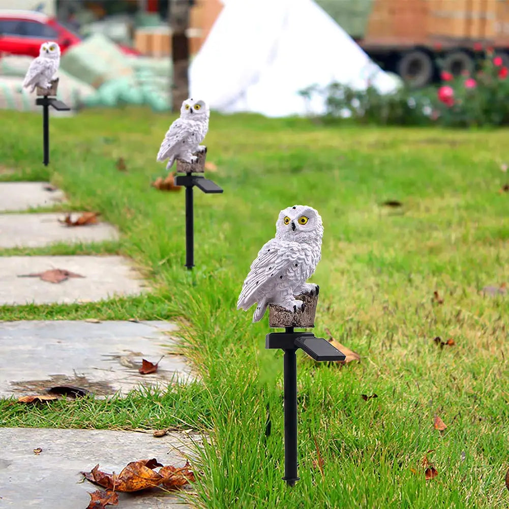 Enchanting Solar Owl Garden Light | Stornfield