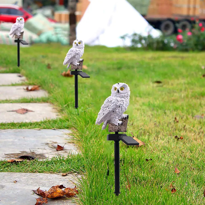 Enchanting Solar Owl Garden Light | Stornfield