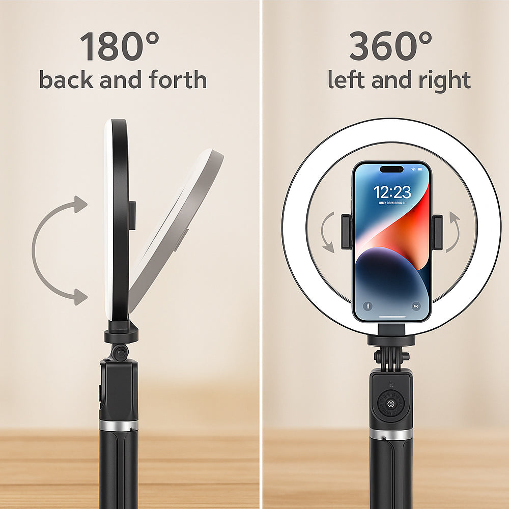 Ring Light with Remote Control & Tripod – 3 Color Temperatures – P220-Q | Stornfield