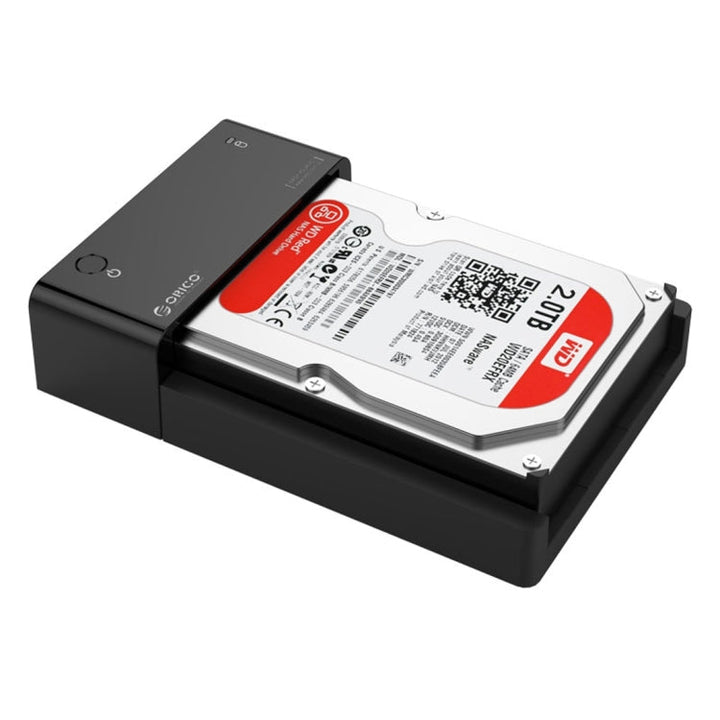 Stornfield | ORICO 6518US3 USB 3.0 Type-B 2.5 / 3.5 Inch Tool-Free HDD Docking Station External Storage Enclosure Hard Drive Case (Black)
