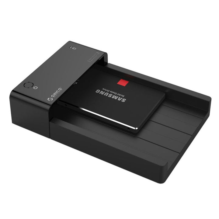 Stornfield | ORICO 6518US3 USB 3.0 Type-B 2.5 / 3.5 Inch Tool-Free HDD Docking Station External Storage Enclosure Hard Drive Case (Black)
