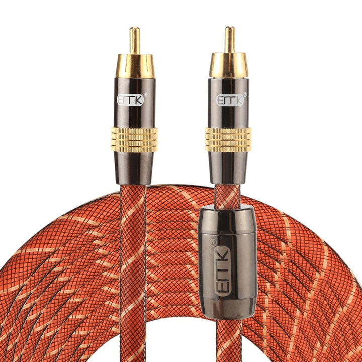 Stornfield | EMK TZ/A 8m OD8.0mm Gold-Plated Digital Coaxial RCA to RCA Audio/Video Interconnect Cable