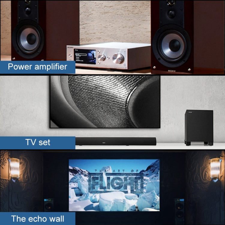 Stornfield | EMK 1 Input 3 Output Digital Optical Audio SPDIF Toslink Splitter (Silver Grey)