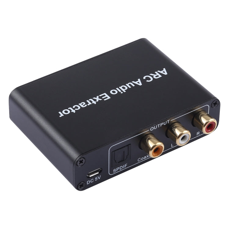 Stornfield | Audio Extractor ARC 192KHz HDMI ARC to SPDIF + Coaxial + L/R Audio Return Channel Converter Adapter