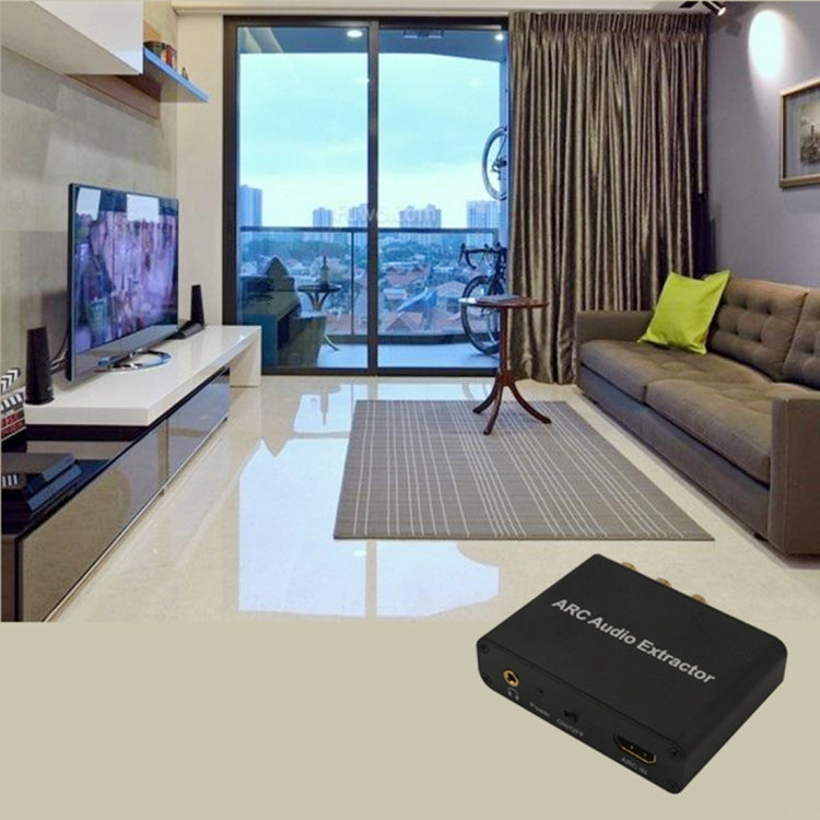 Stornfield | Audio Extractor ARC 192KHz HDMI ARC to SPDIF + Coaxial + L/R Audio Return Channel Converter Adapter