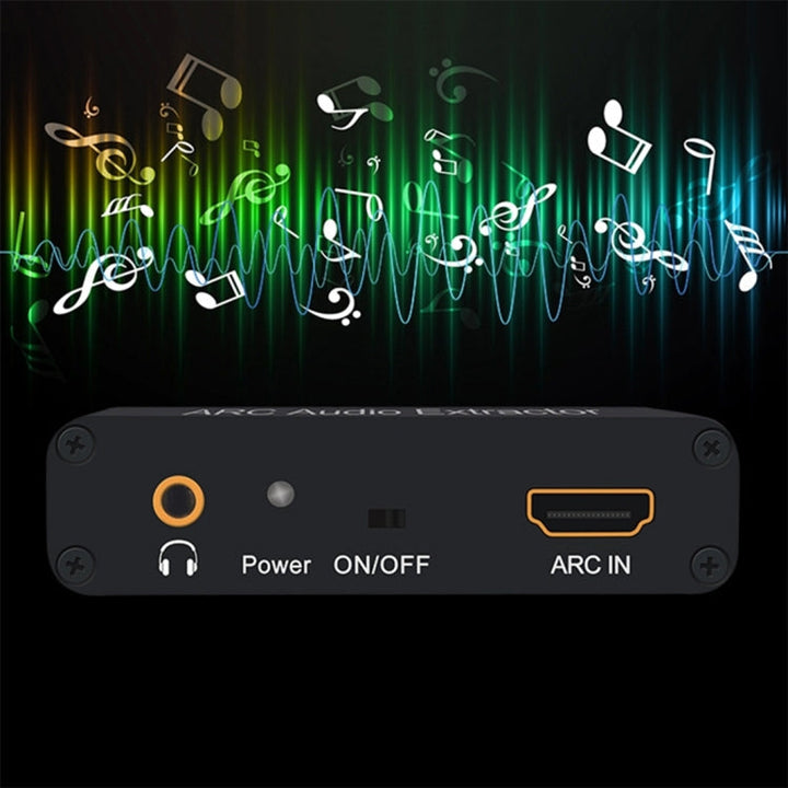 Stornfield | Audio Extractor ARC 192KHz HDMI ARC to SPDIF + Coaxial + L/R Audio Return Channel Converter Adapter