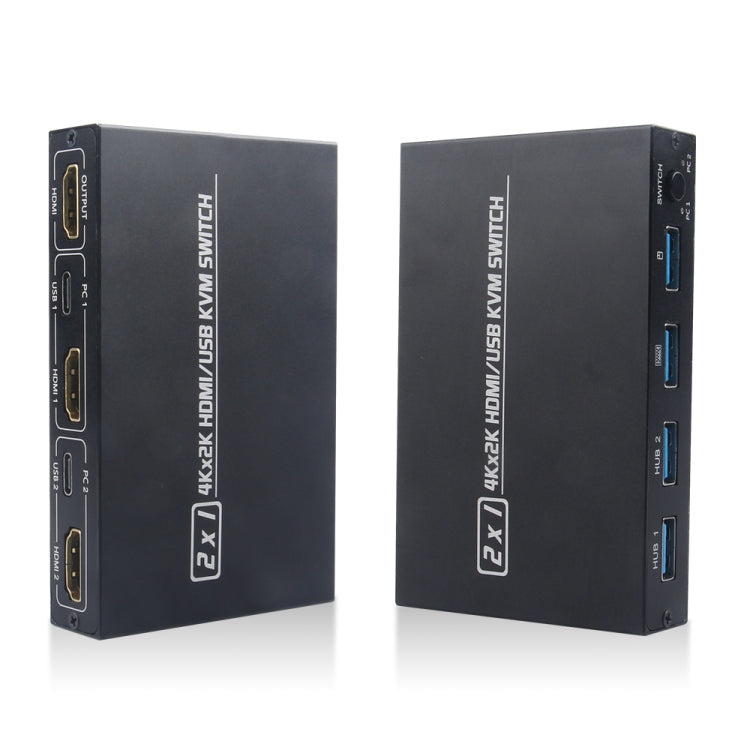 Stornfield | AM-KVM201CL 2x1 4Kx2K HDMI / USB / KVM Switch