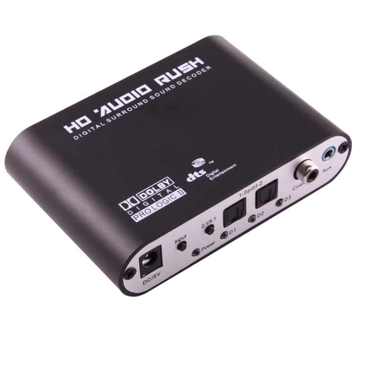 Stornfield | NEWKENG 51R DTS / AC3 to Analog 5.1 Audio / Stereo Audio Digital Audio Decoder Converter