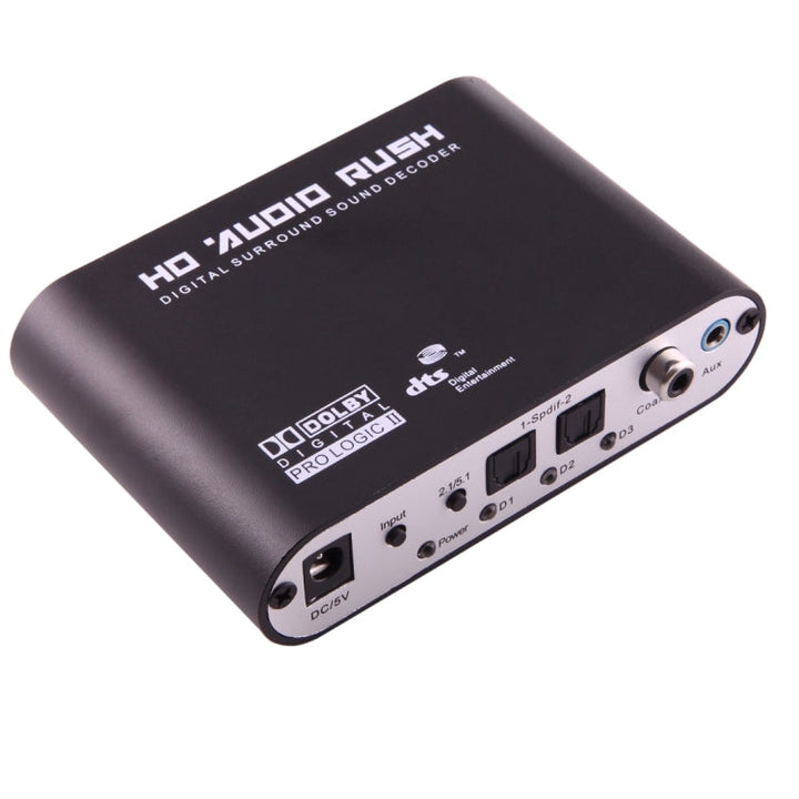 Stornfield | NEWKENG 51R DTS / AC3 to Analog 5.1 Audio / Stereo Audio Digital Audio Decoder Converter