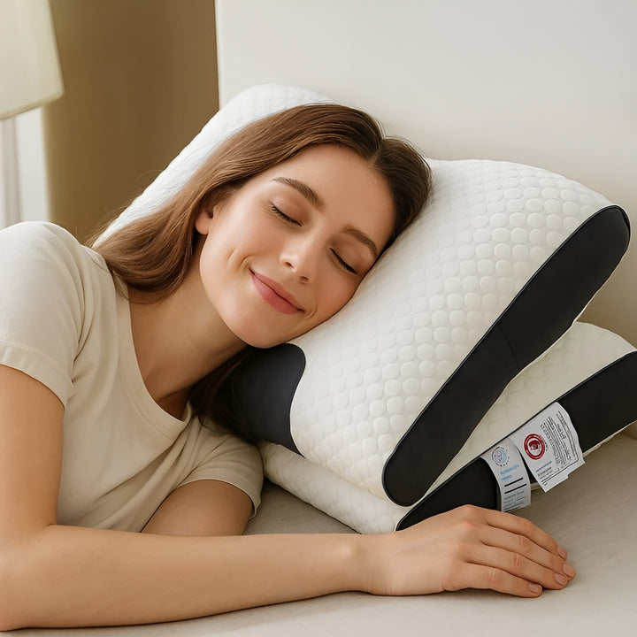 Orthopedic Neck Pillow – Ergonomic & Supportive | For Relaxation & Healthy Sleep | Stornfield