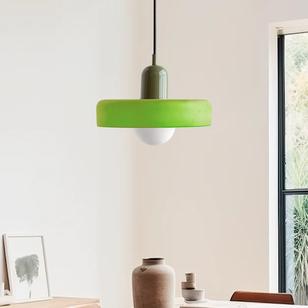 Bauhaus Colorful Glass Pendant Lamp - Modern Design Lamp for Living Room and Dining Room | Stornfield