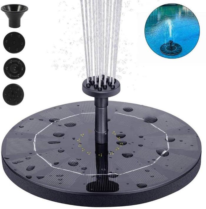 Stornfield | AquaGlow Sophia Solar Fountain – Charming Garden Decor Fountain