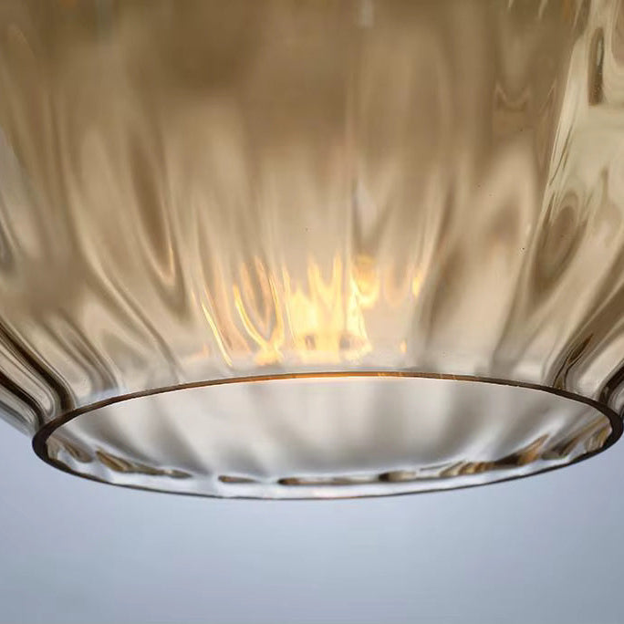Vintage Teardrop Glass Pendant Ceiling Light for Dining Room | Stornfield
