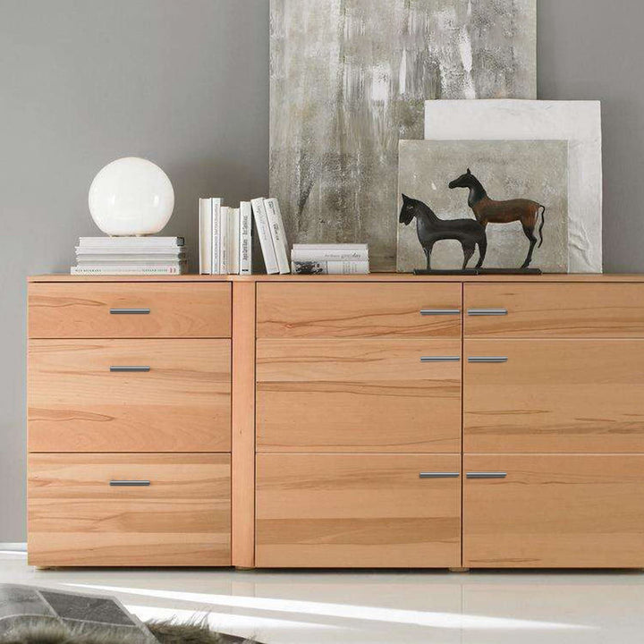 Stornfield | Brushed Nickel Stainless Steel Modern T-Bar Drawer Pulls