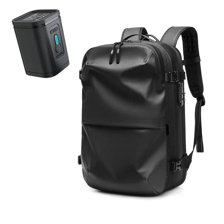 Packlite Slim – Waterproof compression backpack with USB connection for hand luggage | Stornfield