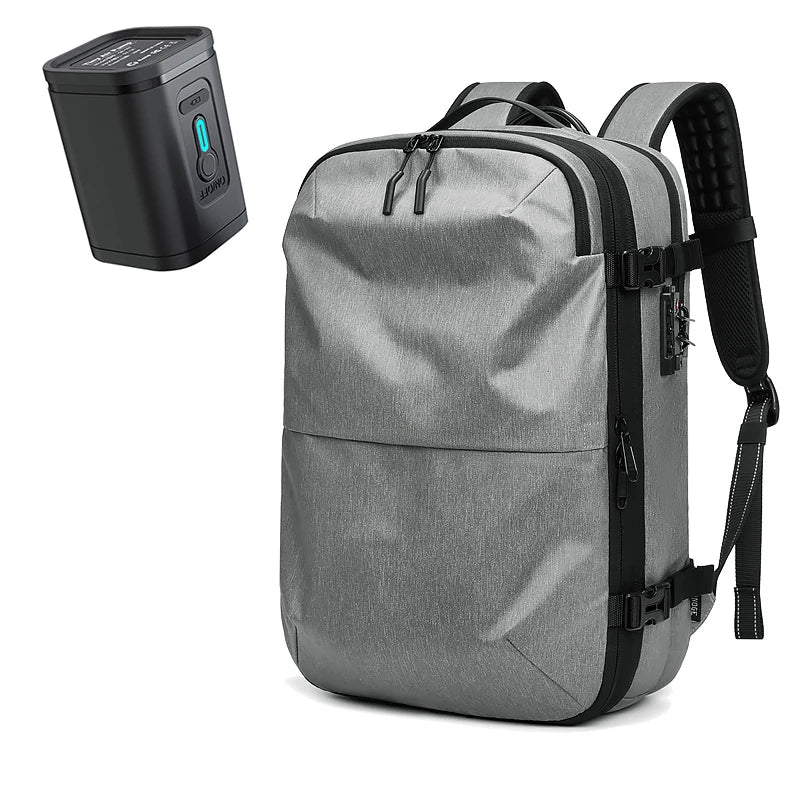 Packlite Slim – Waterproof compression backpack with USB connection for hand luggage | Stornfield