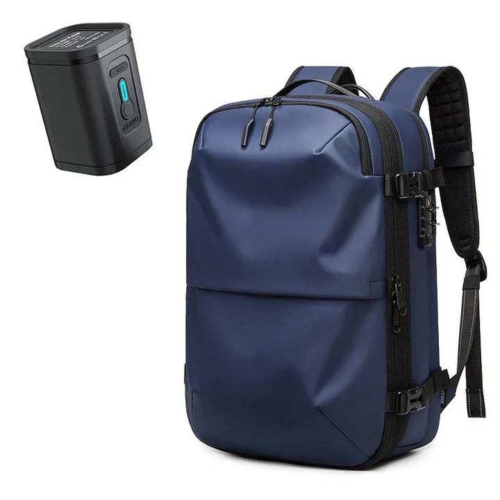 Packlite Slim – Waterproof compression backpack with USB connection for hand luggage | Stornfield