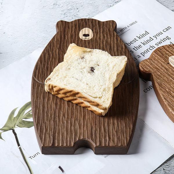 Papa Baby Mama Bear Wooden Serving Plate Cutting Board | Stornfield