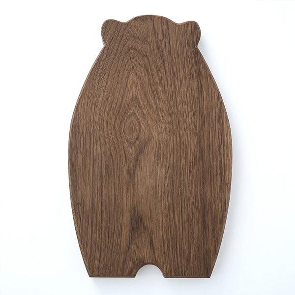 Papa Baby Mama Bear Wooden Serving Plate Cutting Board | Stornfield