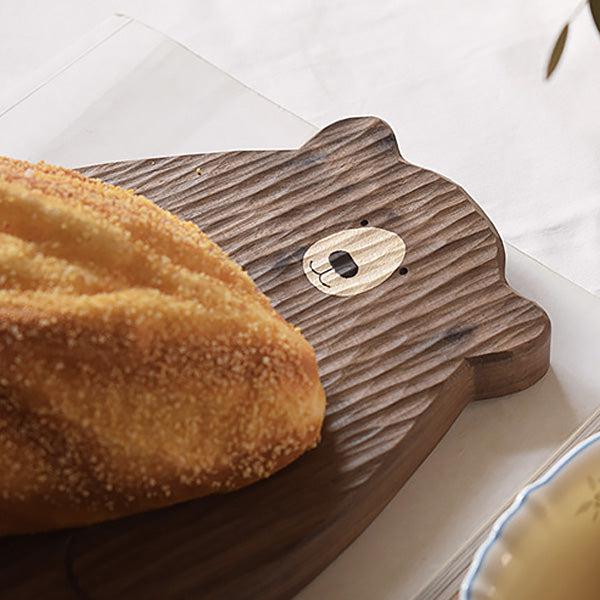 Papa Baby Mama Bear Wooden Serving Plate Cutting Board | Stornfield