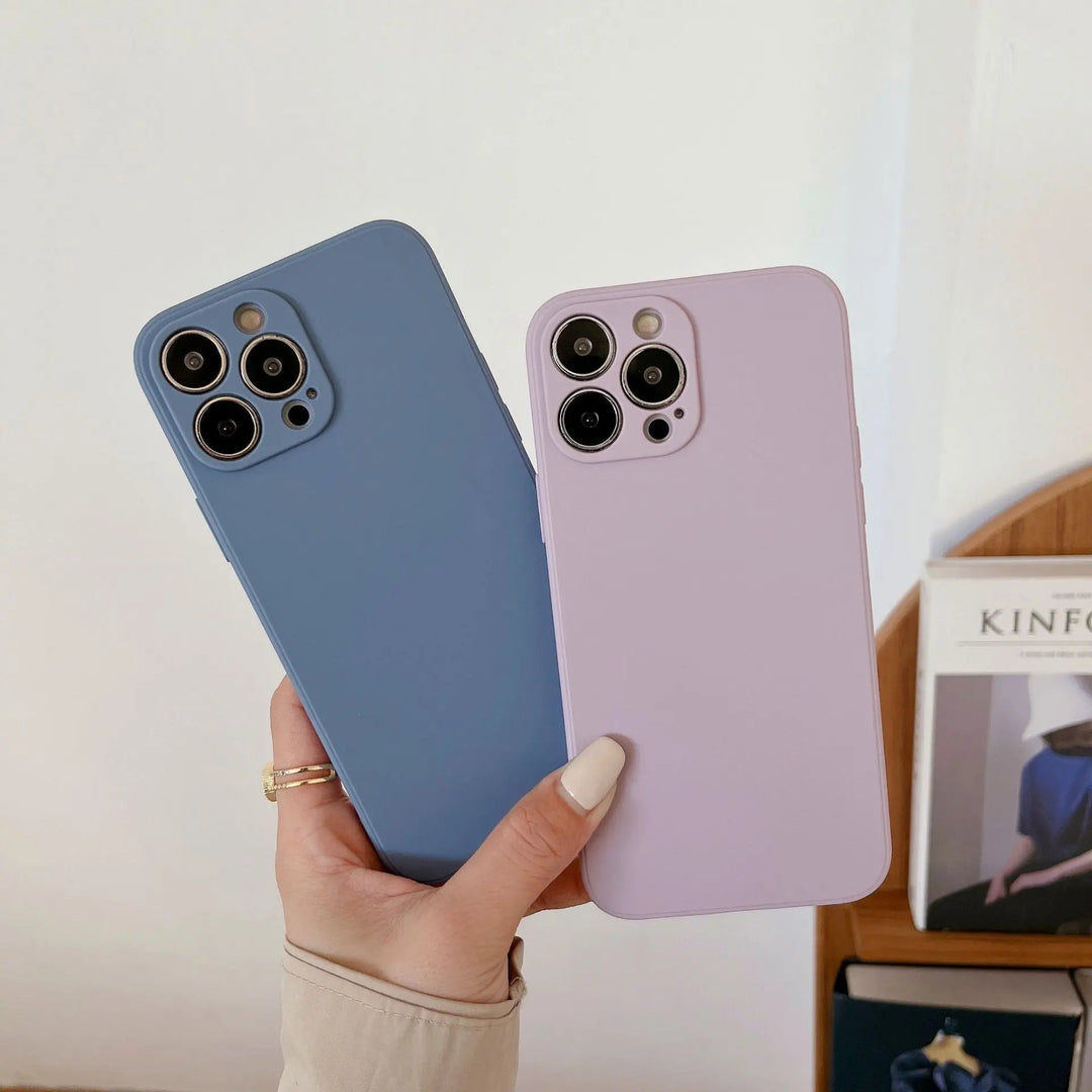 Stornfield | Plain Pastel Silicone iPhone Case
