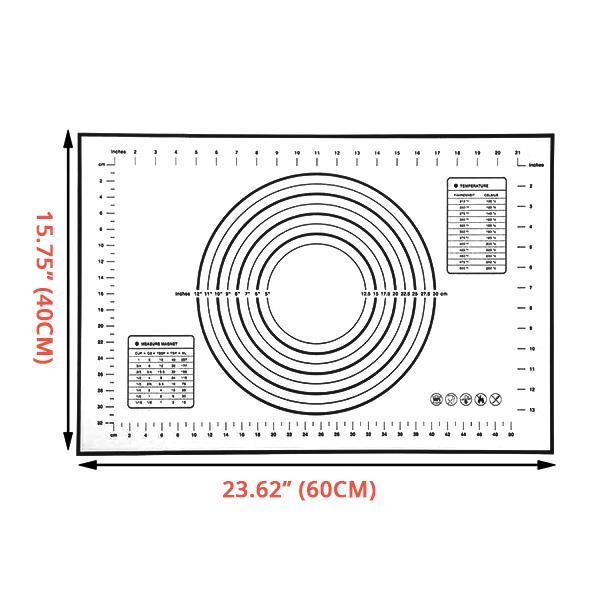 Pastry Measurements Silicone Non-Stick Baking Mat | Stornfield