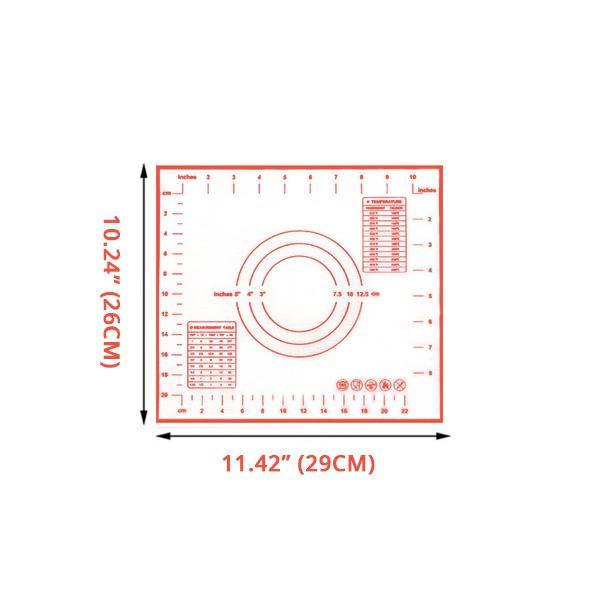 Pastry Measurements Silicone Non-Stick Baking Mat | Stornfield