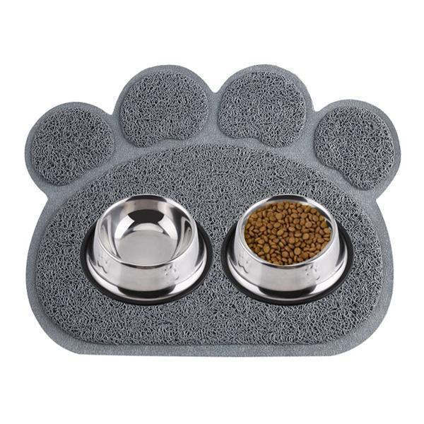 Paw Print Pet Feeding Litter Mat | Stornfield