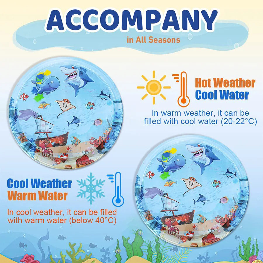 PawTide Cooling Water Bed for French Bulldogs – Summer Relief Pet Mat | Stornfield