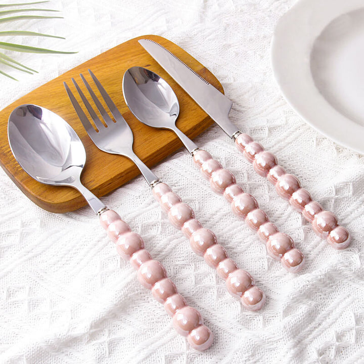 Stornfield | Pearl Grip 4-Piece Cutlery Set